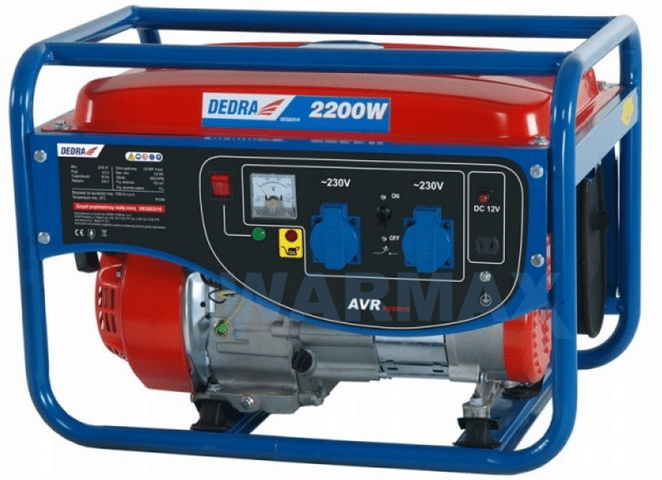 DEDRA Agregat prądotwórczy benzynowy 2,0KW 230V DEGB2510