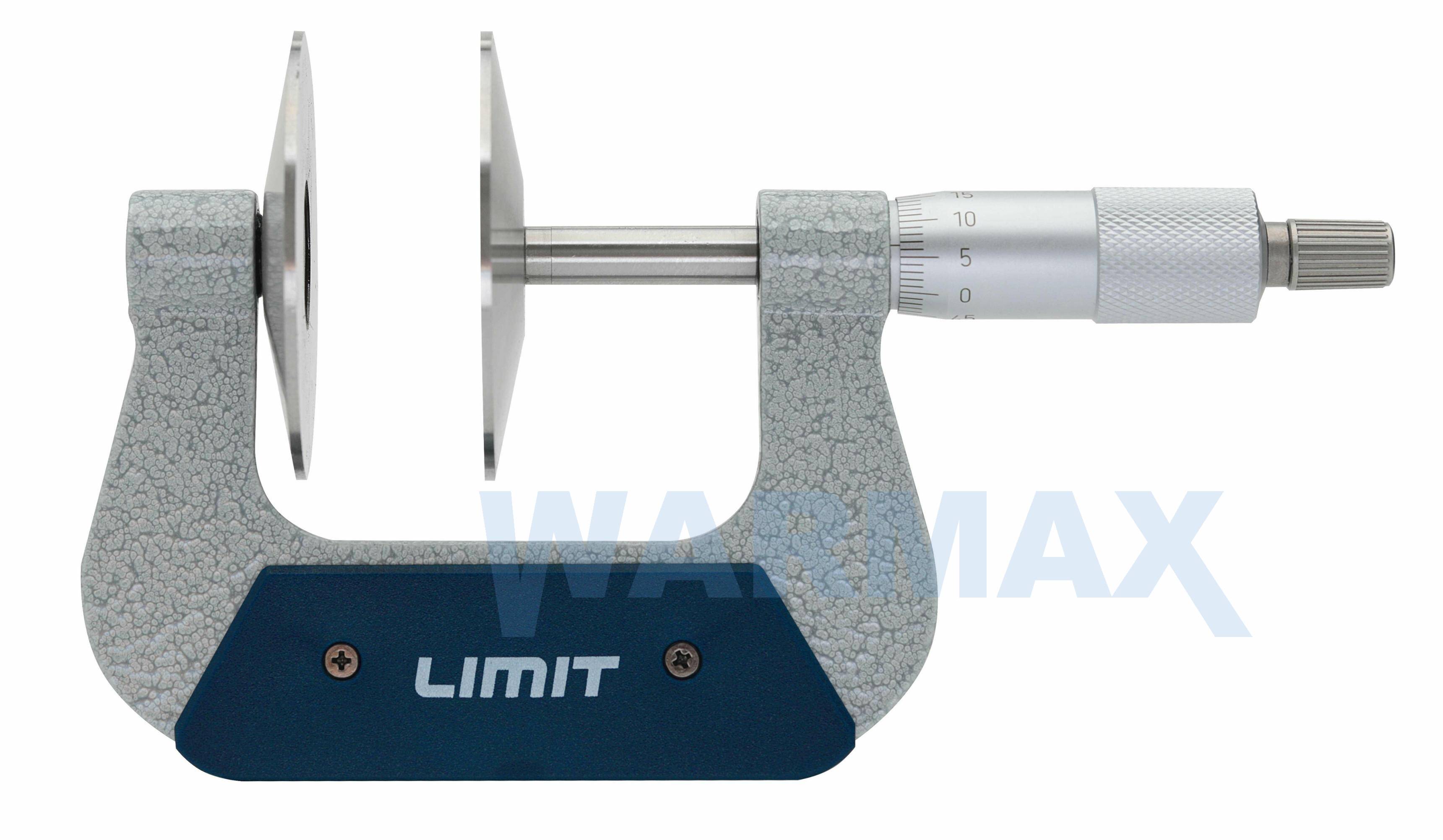 LIMIT Mikrometr z końcówkami płytkowymi MSP 25-50 mm