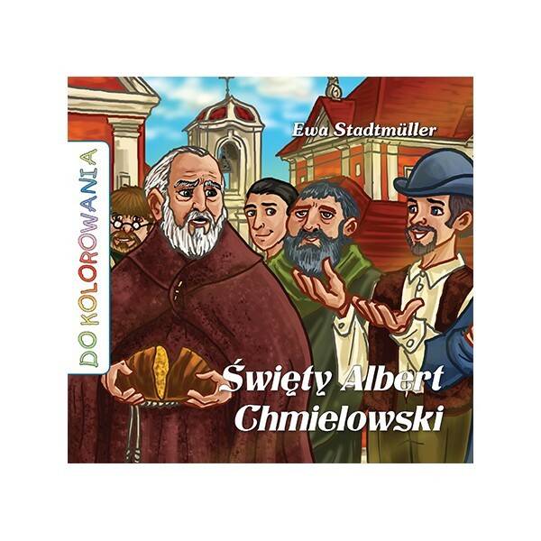 Św. Albert Chmielowski - kolorowanka