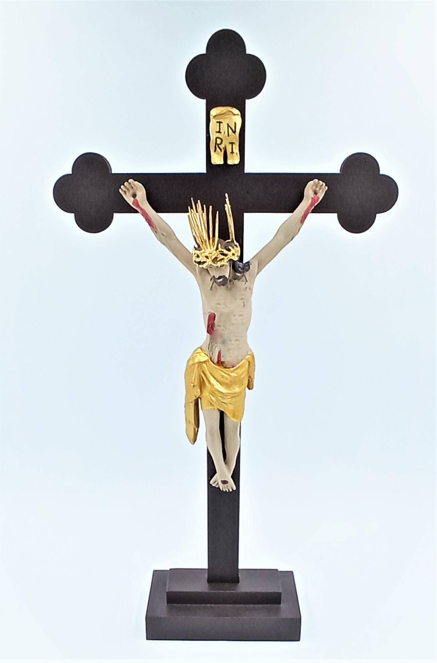 Krzyż Katedralny - koniczynka z nadr.