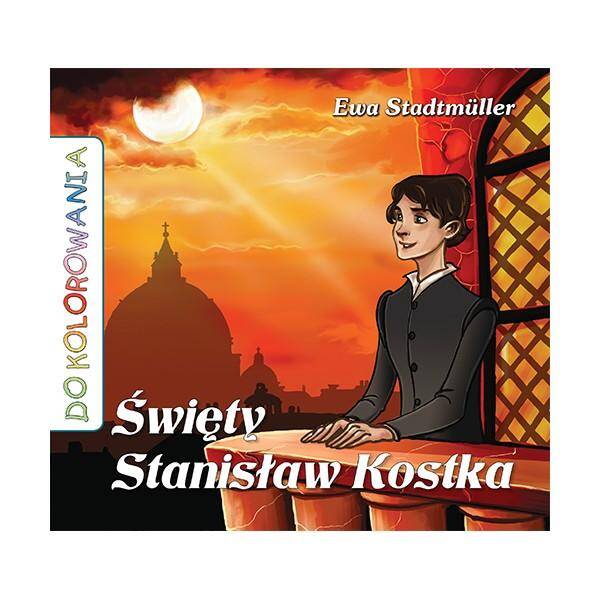 Święty Stanisław Kostka - kolorowanka