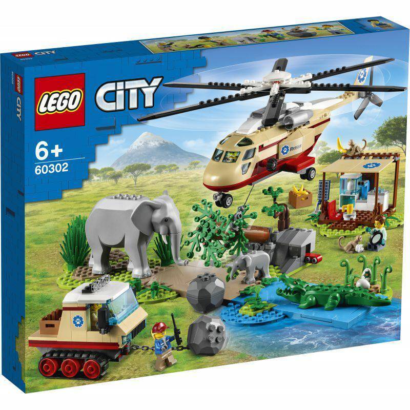 60302 LEGO CITY NA RATUNEK DZIKIM ZWIERZ