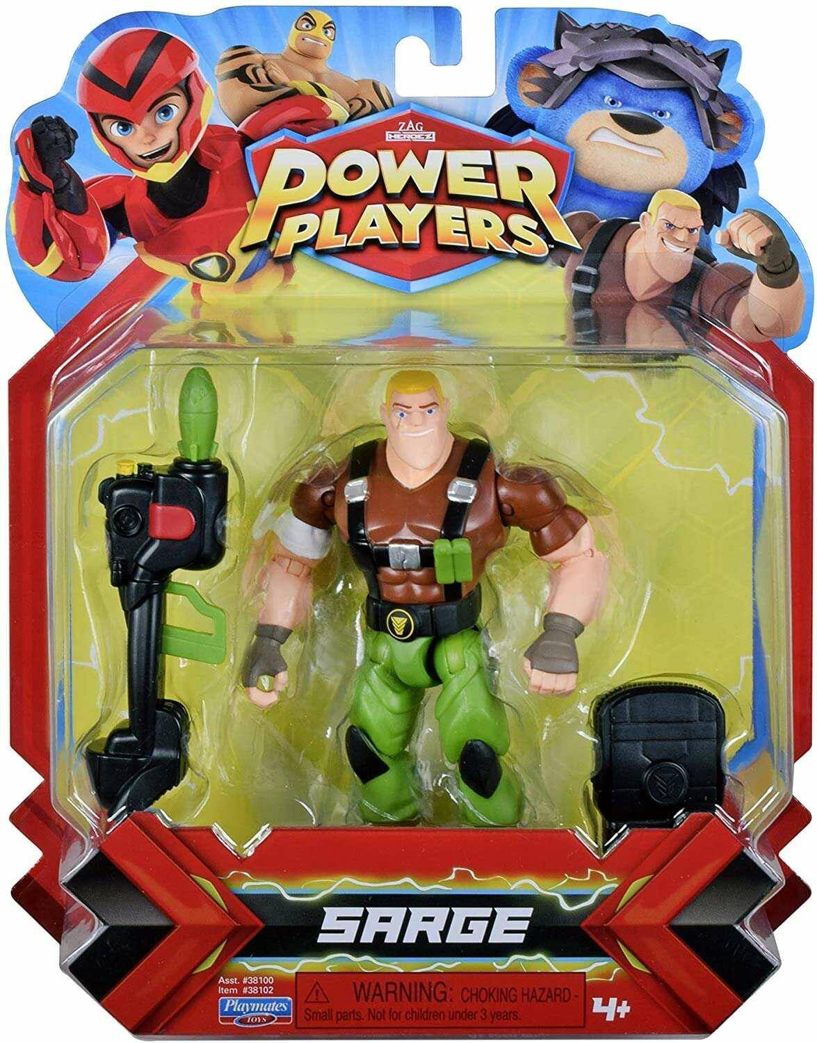 POWER PLAYERS FIG.SARGE CHARGE 38152