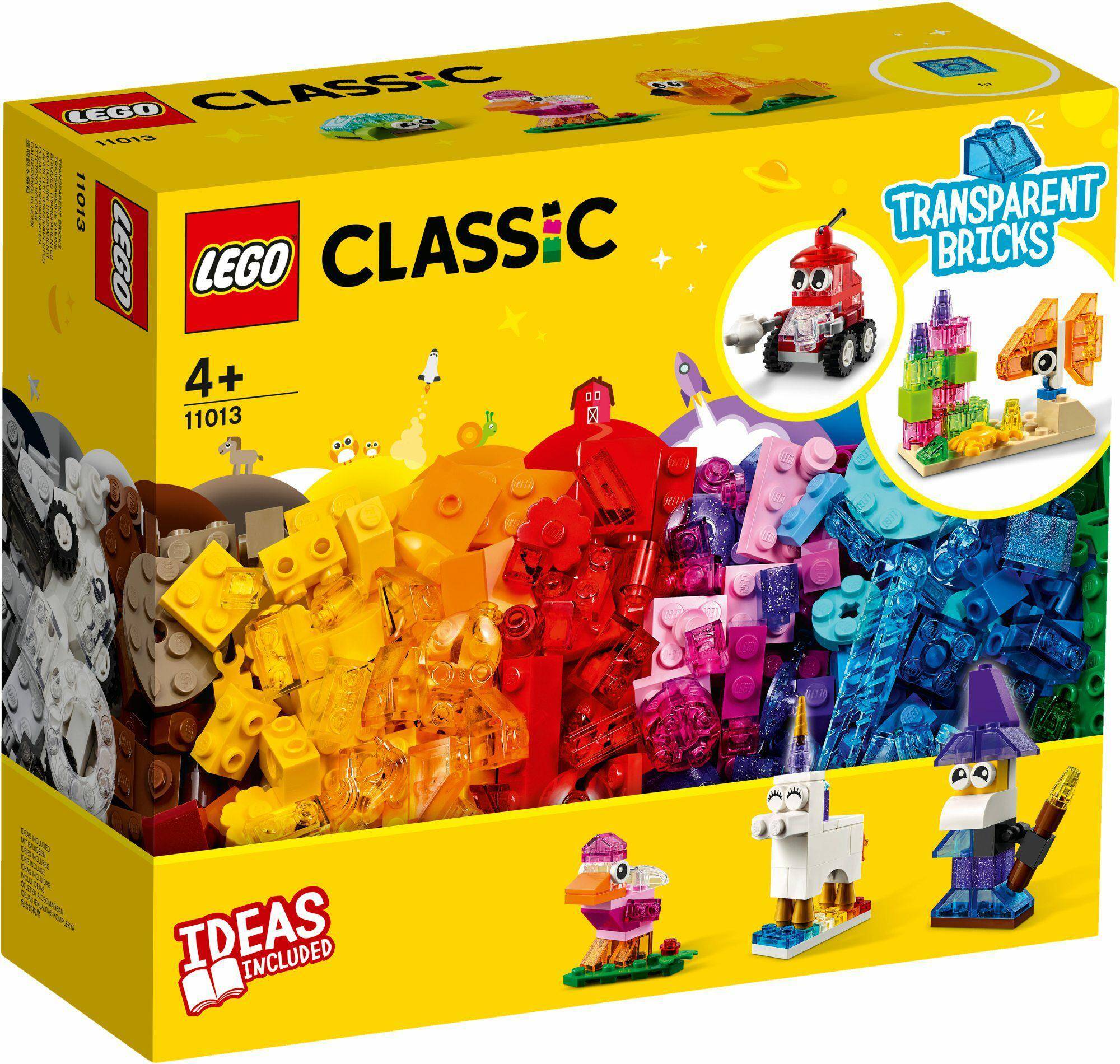 11013 LEGO CLASSIC PRZEZROCZYSTE KLOCKI