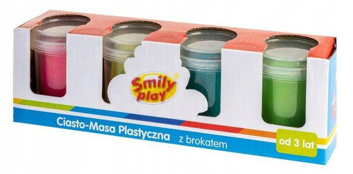 SMILY CIASTO-MASA Z BROKATEM 3442