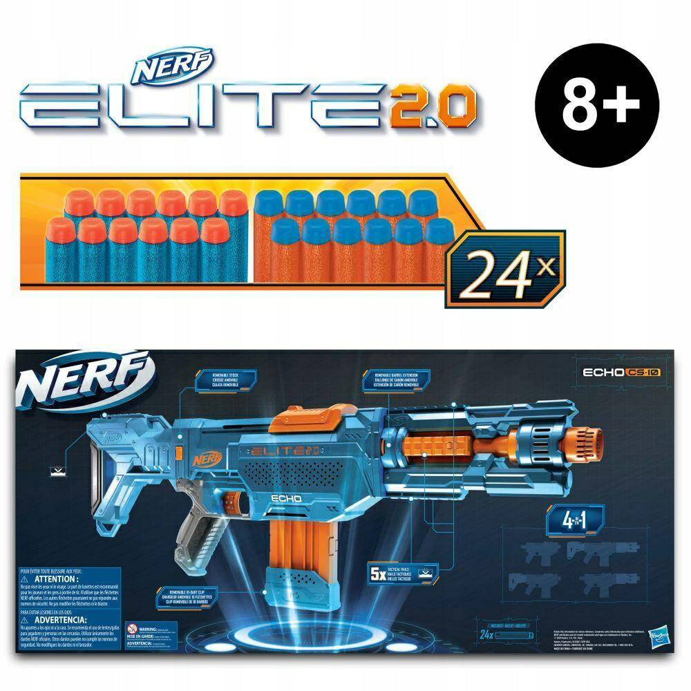 HS NERF ELITE 2.0 ECHO CS 10 E9533