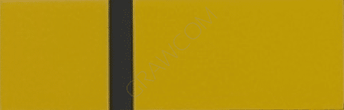 Laminat Laserply 3140 1220x610x0,6mm żółty/czarny z podkładem klejącym