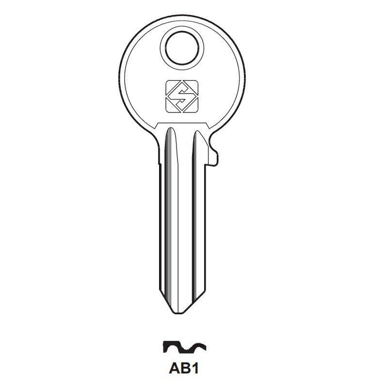 Klucz Mieszkaniowy AB1 - Silca