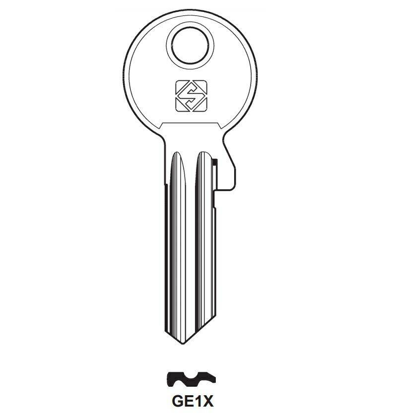Klucz Mieszkaniowy GE1X - Silca