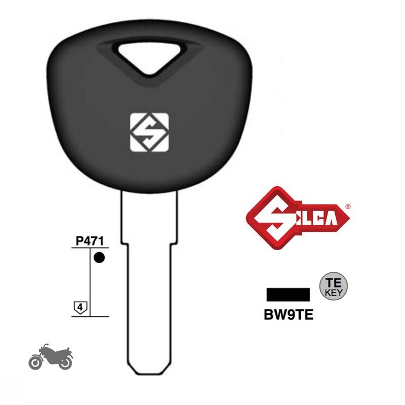 Klucz SILCA pod trans. pusty BW9TE