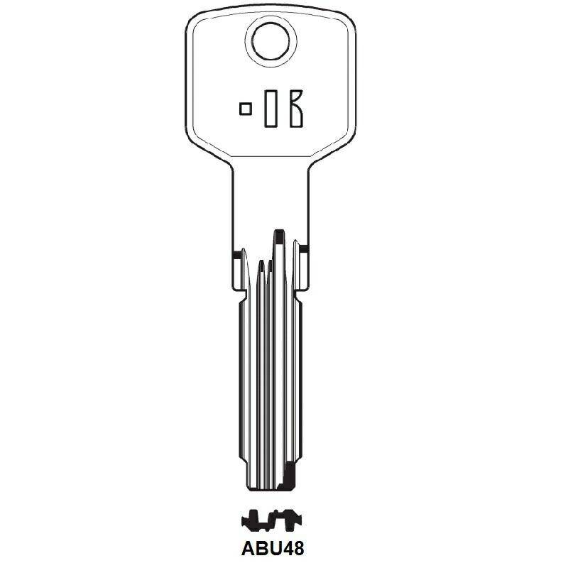 Klucz Mieszkaniowy AB48 - Keyline