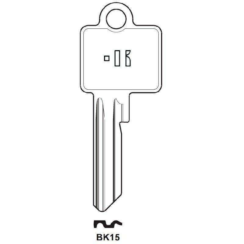 Klucz Mieszkaniowy BK15 -Keyline