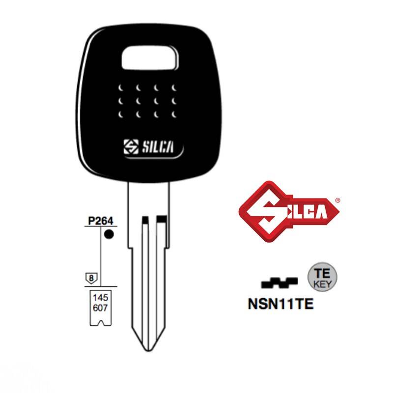 Klucz SILCA pod trans. pusty NSN11TE