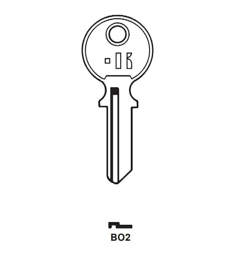 Klucz Mieszkaniowy BO2 - Keyline
