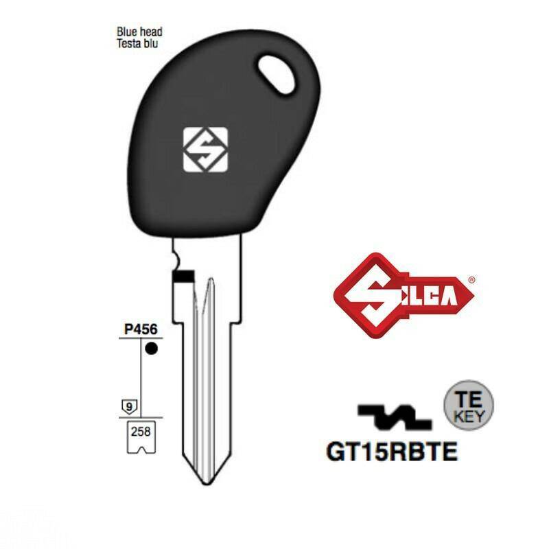 Klucz SILCA pod trans. pusty GT15RBT5