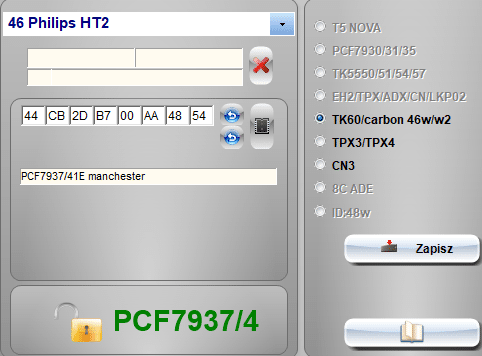 Transponder PCF 7937 EA