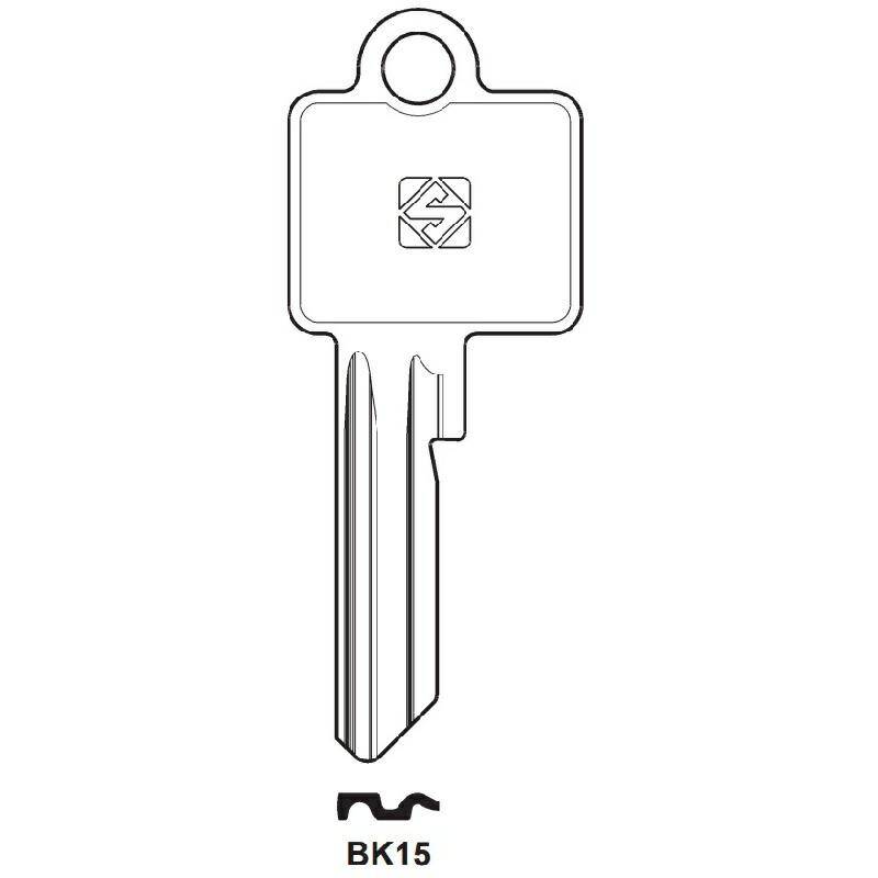 Klucz Mieszkaniowy BK15 -Silca