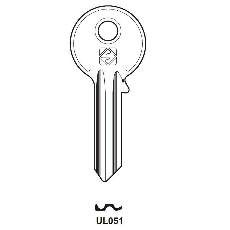 Klucz Mieszkaniowy UL051 - Silca