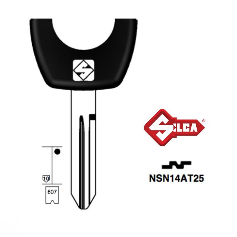 Klucz SILCA widełki NSN14AT25