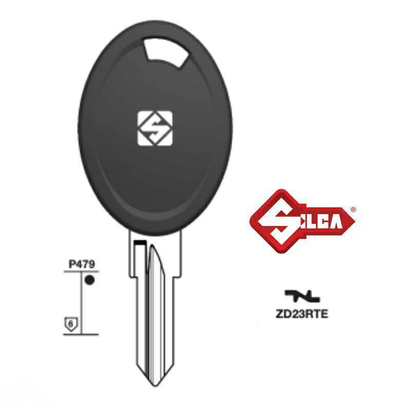 Klucz SILCA pod trans. pusty ZD23RTE (Photo 1)