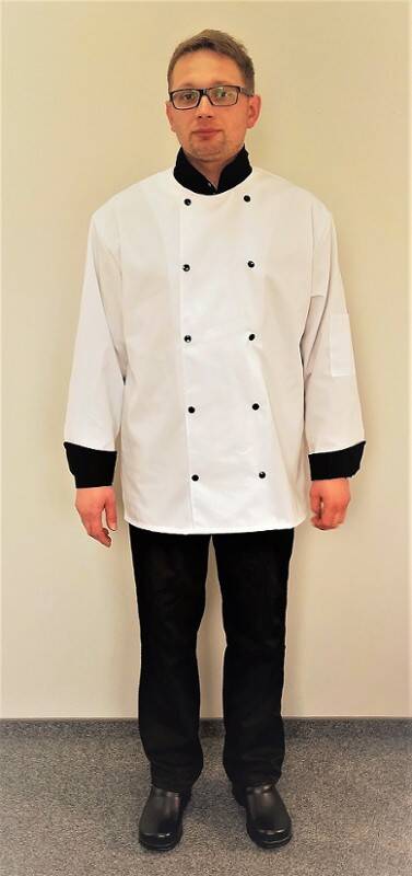 ubranie kucharskie białe A&M L (Zdjęcie 1)
