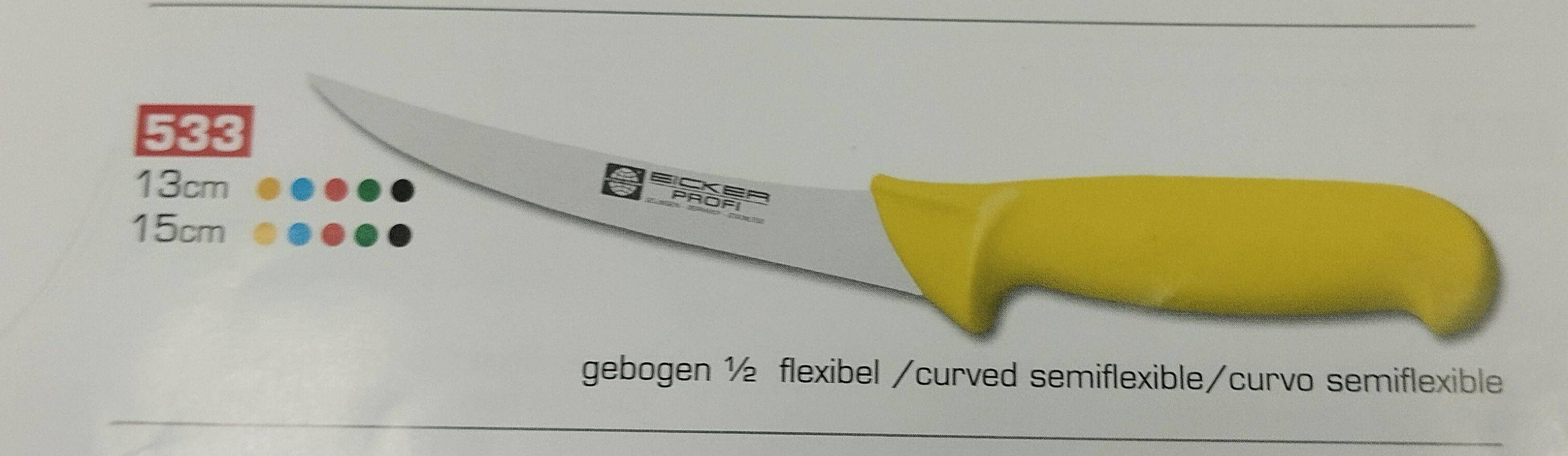 nóż EICKER 6753313 1/2 flexv żółty