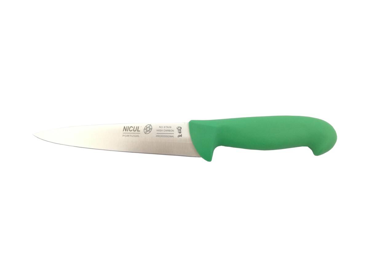 Nóż NICUL 785.2210.16 zielony, 16 cm.