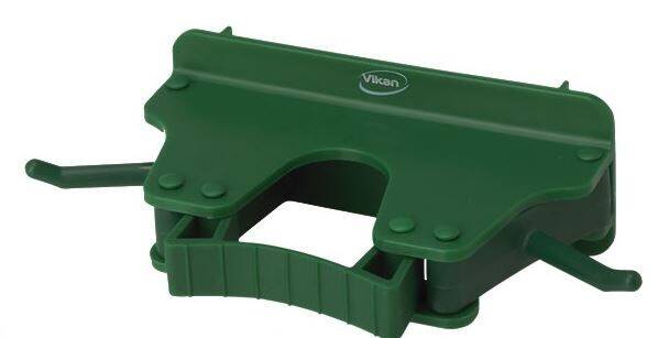 Wieszak ścienny Vikan 10172 na 1-3 produkty, zielony, 160 mm. (Zdjęcie 1)