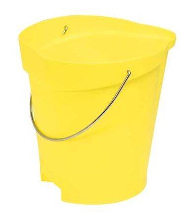 Wiadro Vikan 56886, żółte, 6 litrów. 