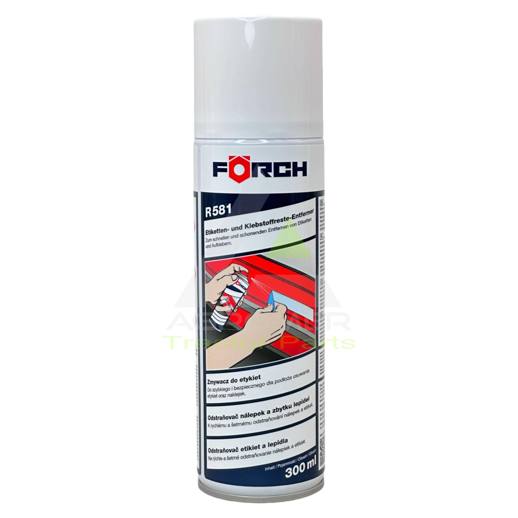 Zmywacz do usuwania kleju Forch R581