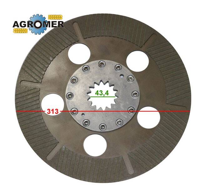 AL112982 Tarcza hamulcowa John Deere