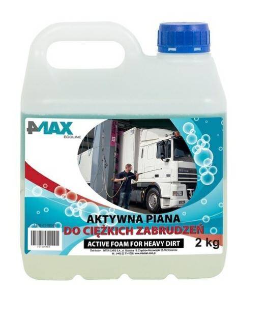 Piana aktywna 4MAX do ciężkich zabrudzeń