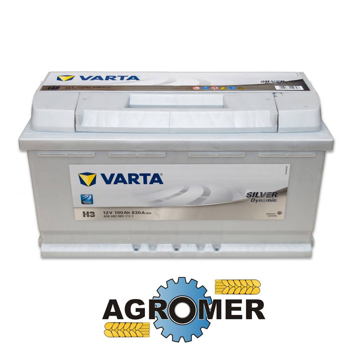 Akumulator 100Ah 12V VARTA  830A