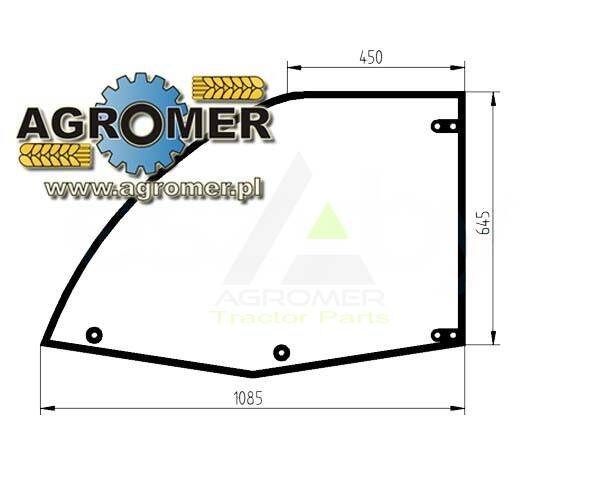 SZYBA BOCZNA JLG 4013PS
