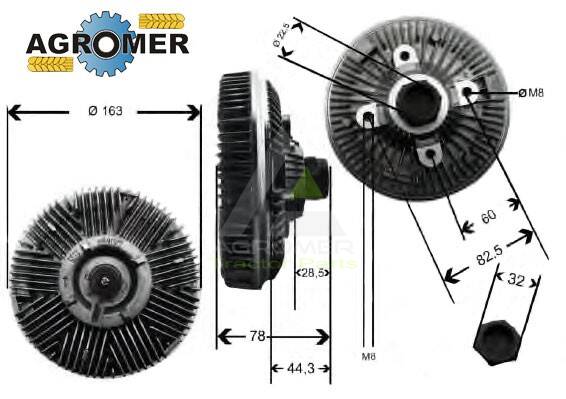 226165A3 Wiskoza Case C, CX, MX 226165A2