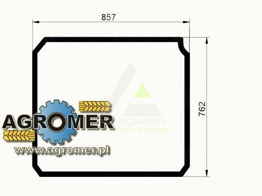 SZYBA DACHOWA JLG DEUTZ 82780226