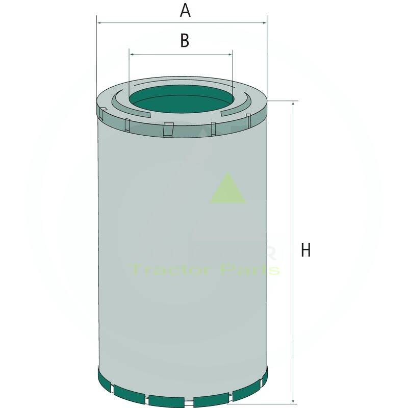 0.900.0059.1 Filtr powietrza Deutz HF