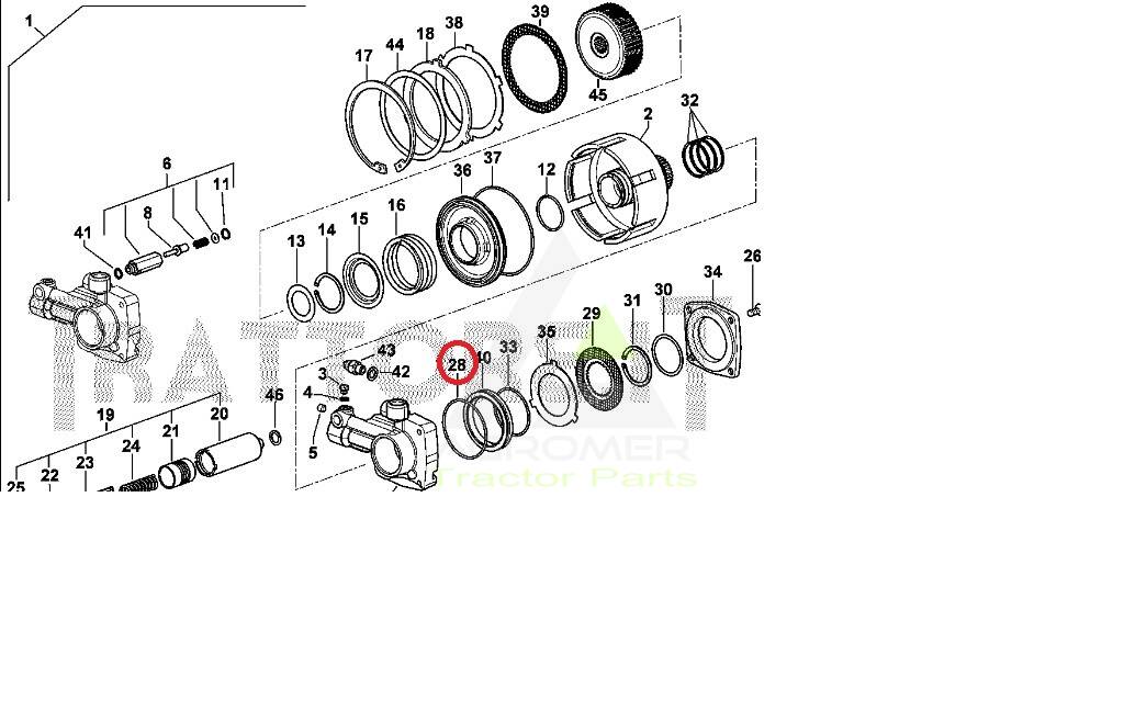 2.1532.505.0 Uszczelnienie kosza OEM