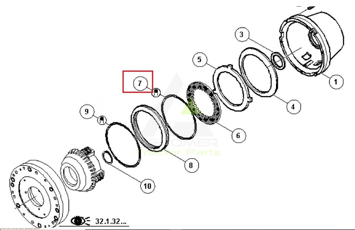 6005018667 Oring Claas OEM