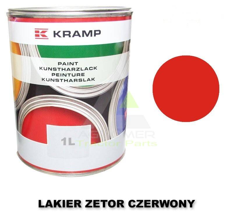 3555.08 Lakier zetor czerwony > 2002