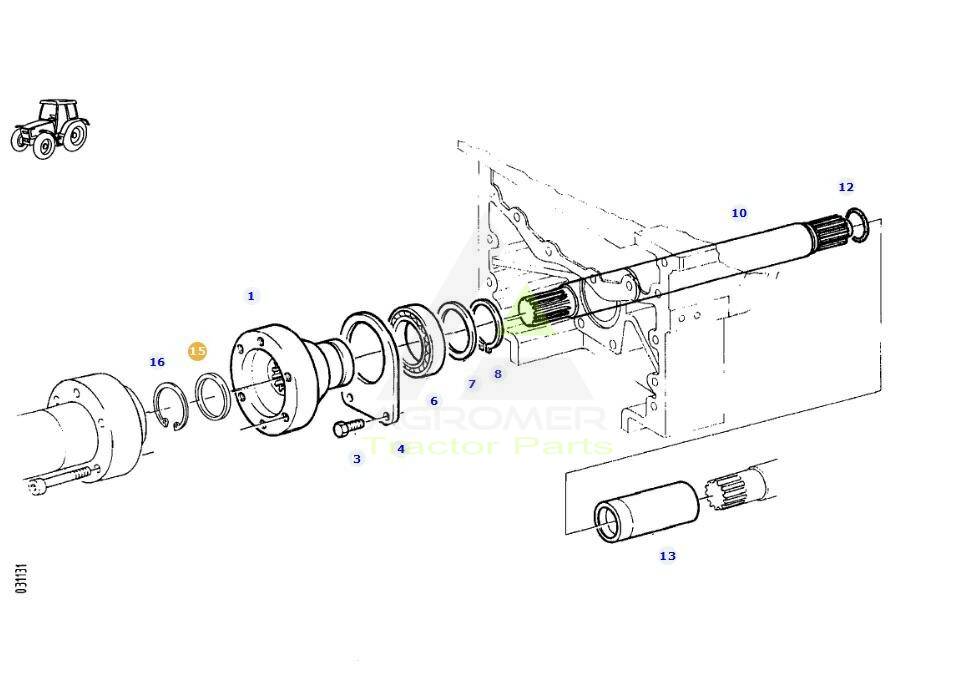 822100320060 Podkładka OEM AGCO Fendt