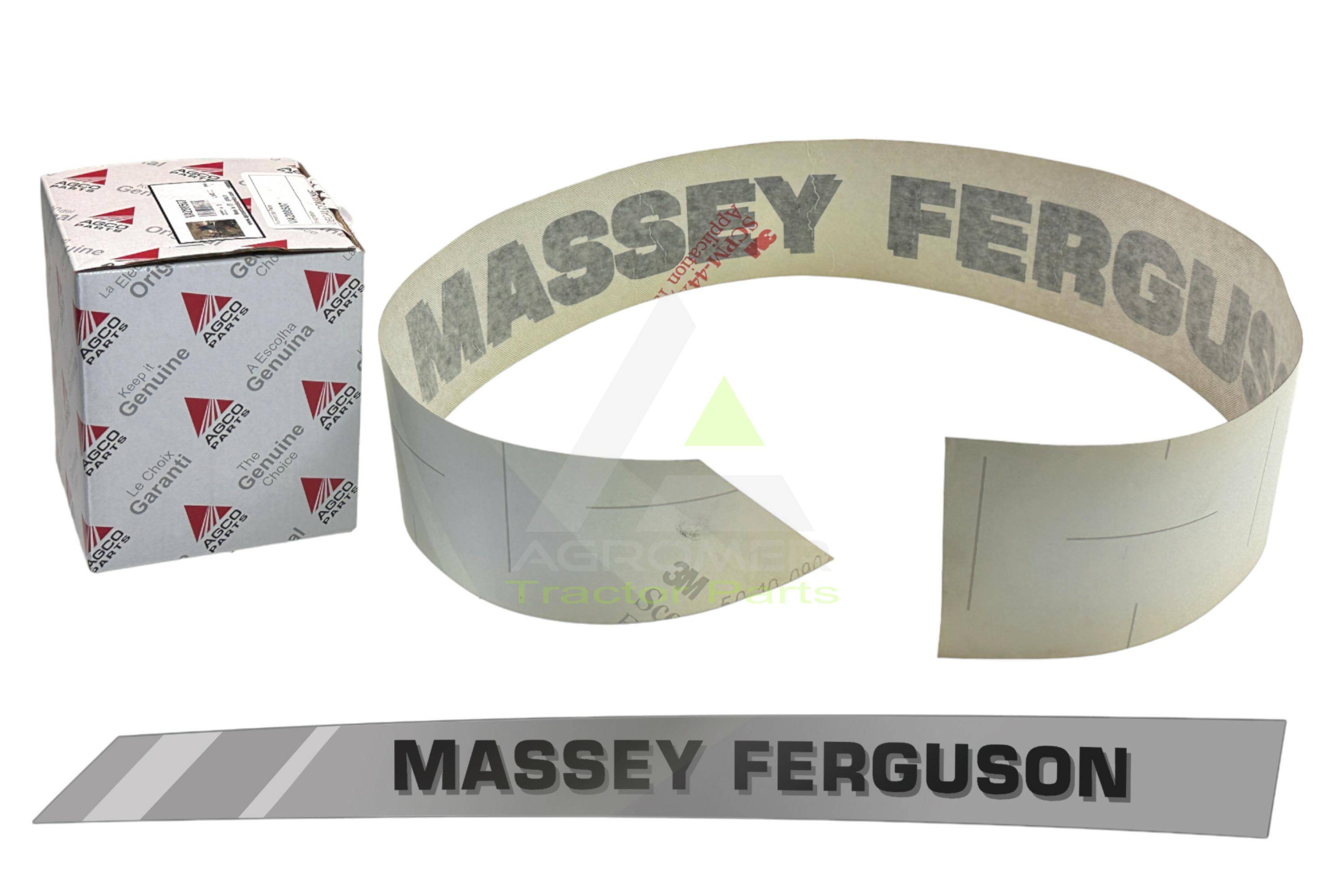 VA208507 Naklejka lewa Massey Ferguson