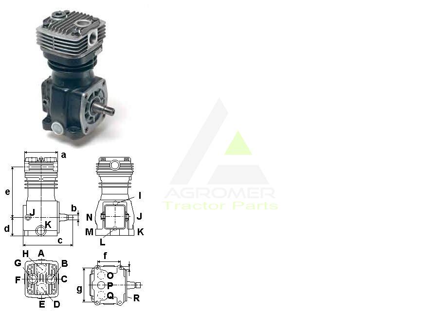 4111415070 Sprężarka Wabco 003 Fendt