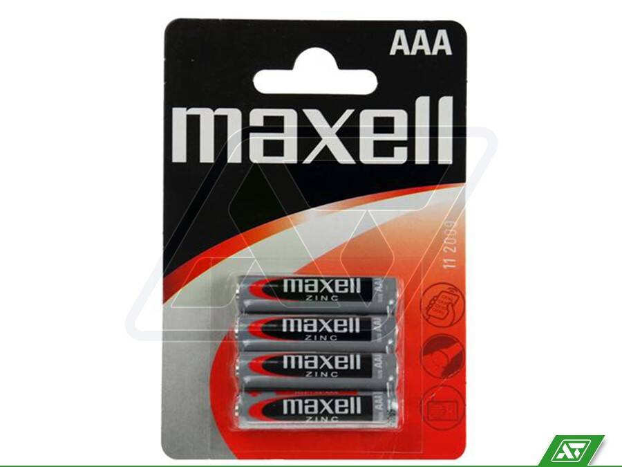 Bateria Maxell AAA/R03 4 sztuki