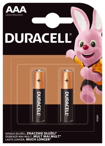 Bateria Duracell AAA/LR03 Alkaline 2