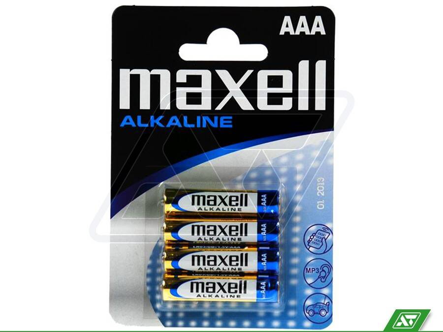 Bateria Maxell AAA/LR03 Alkaline 4 sztuk