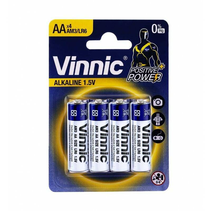 Bateria Vinnic AA/LR06 Alkaline 4 sztuki