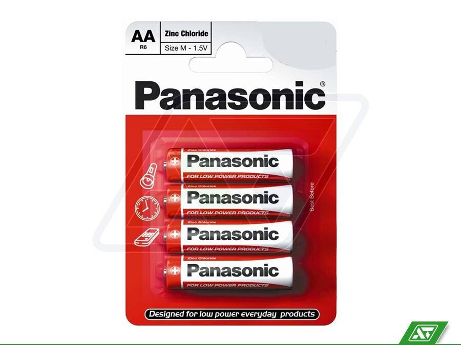 Bateria Panasonic AA/R06 Zinc Carbon 4