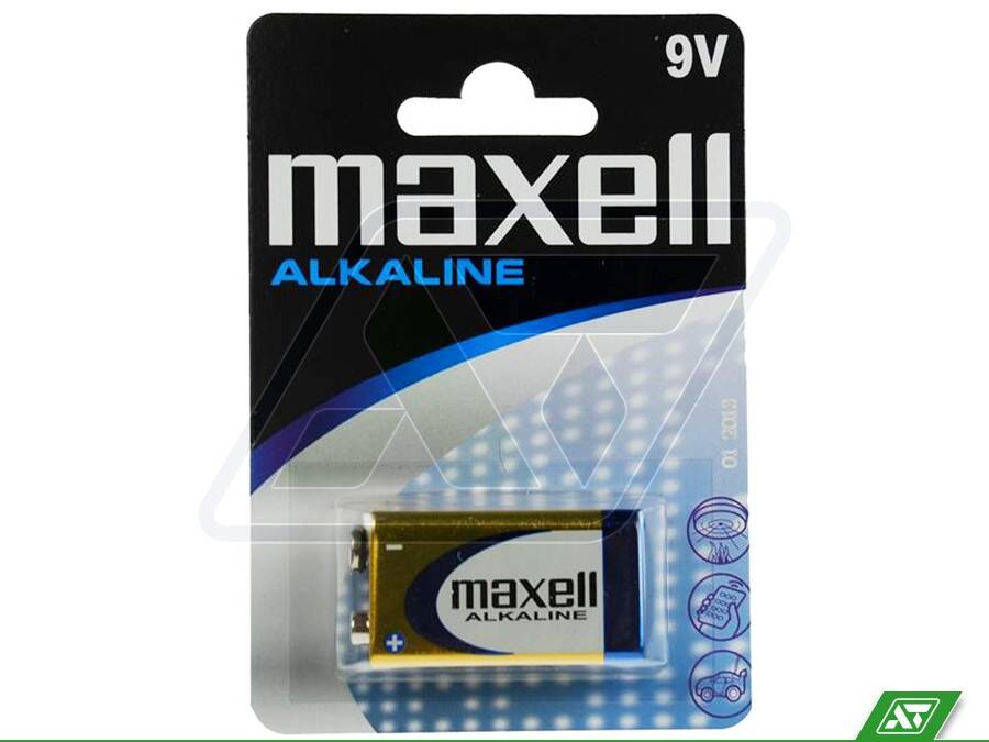Bateria Maxell 6LR61/6LF22 9 V Alkaline