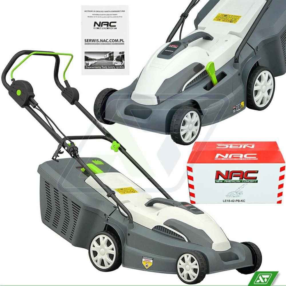 Kosiarka elektryczna NAC LE 16-38-PB-KC